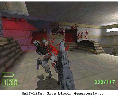 Screenshot from Half Life