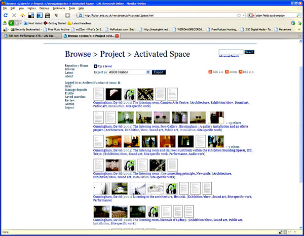 screenshot (77KB) : Figure 10: Records by 'project'