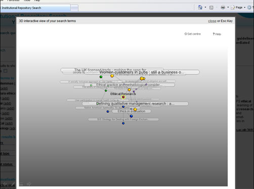 screenshot (26KB) Figure 2 : Screenshot from conceptual search colourful cloud