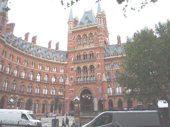 Richard Boulderstone recommended a look at the newly refurbished St Pancras Railway Station.