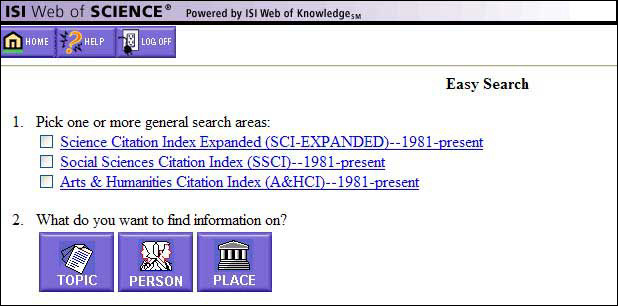 Figure 2 screenshot (73KB): Participants were enthusiastic about clean and simple search interfaces