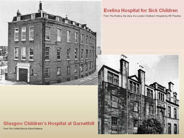 photo (98KB) : Figure 9 : Yorkhill & Evelina hospitals