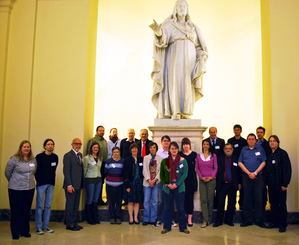 photo (61KB) : Planets Trainers and Delegates gather in Rome