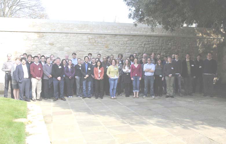 The delegates of the Collaborations Workshop 2012
