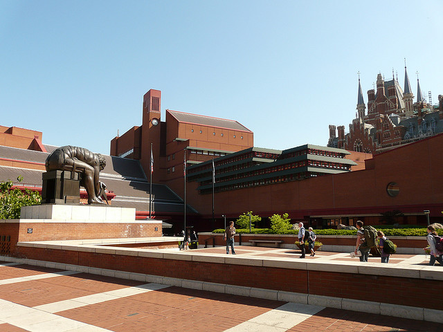 The British Library. Photo by Emily Barney