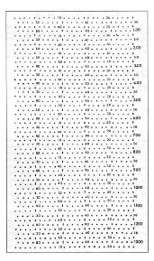 Figure 1: Optical coincidence card, circa 1970